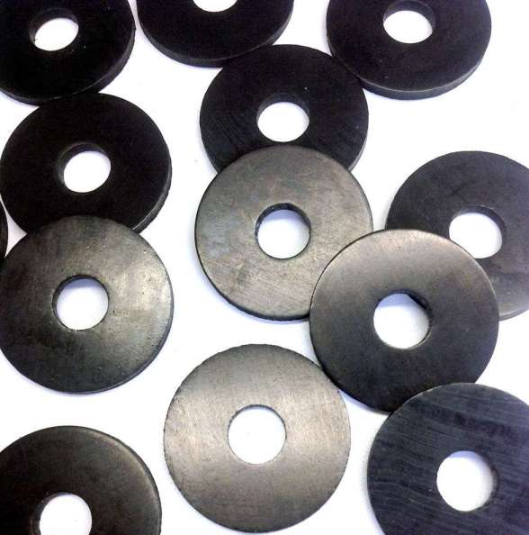 Custom Flame Retardant V-0 Grade Rubber Washer